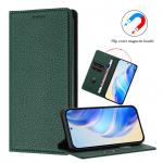 Klappvutlar Samsung Galaxy A56,A55,A54,A53,A52,A15,A06,A26,A25,A16,A36 jaoks Kaardihoidja Magnetiline Nahast Rahakott Stend Telefonikate Leather&Galaxy A22 5G roheline