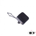 ESP1207 Tagumise p&otilde;rkeraua pukseerimisaasa konksu katte kork krunditud Renault Clio MK5 V B7 BJA 2019-2023 enne uuendust 511654352R