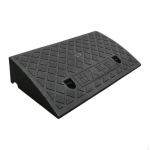 Kaldteerampi ronimis kolmnurk padi libisemisvastane l&auml;ve &auml;&auml;rekivi tee&auml;&auml;rne kalle s&otilde;iduteele, muruplatsile Black 50x27x11cm