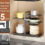 K&ouml;&ouml;givalamu Alune Pottide Hoidja Mitmekihiline Praepannide Riisipliidi Maitseainete Hoiuriiul Reguleeritav Roostevabast Terasest Korraldaja