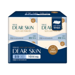 Kallis Skin Air Reljeefsete Tiibadega H&uuml;gieenisidemed, Keskmine Suurus, 16 tk pakis &times; 4 pakki