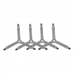 4 tk Kolmnurksed Voodilina Rihmad Reguleeritava Disainiga Lihtne Paigaldus Libisemiskindel Fikseeritud