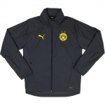 Puma Borussia Dortmund 2020-21 Hooaeg Logo Veekindel Vabaaja Mugav Jakk Meeste Jakk Must 758496-05 S