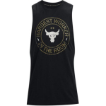 Under Armour Johnson Series Project Kirjatr&uuml;kiga &Uuml;mmarguse Kaelusega Varrukateta Treeningtank Meeste Topid Must 1370492-001 XXL