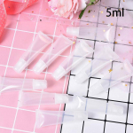 10 tk. Uus korduvt&auml;idetav t&uuml;hi kosmeetikatuub huulel&auml;ikepalsam l&auml;bipaistev kosmeetikakonteiner 5