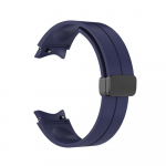 Silikoonrihm Samsung Galaxy Watch 5/4 44mm 40mm kella5 Pro 45mm magnetpandlaga k&auml;ekella jaoks 4 Classic 42mm 46mm Galaxy watch 5 40mm tumesinine v&auml;rv