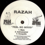 12-tolline plaat RAZAH - Feel So Good MH008 Manhood Enterta 2004 USA Soul/Funk Kasutatud