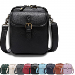 Unisex Crossbody kott Nahast &Uuml;hev&auml;rviline &Otilde;lakott Vintage Lihtne Messenger kott Moodne Reisi Telefonikott Meestele Naistele