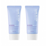 A'PIEU Pure Block Natural Waterproof Sun Cream SPF50+ PA+++, Korean Sunscreen for Face, 50ml x 2-Pack 50ml x 2-Pack