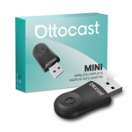 OTTOCAST Ottocast Mini 2025 Uusim juhtmevaba Auto adapter Mini Ehtsate juhtmega Autoga &uuml;hilduvate s&otilde;idukite jaoks Bluetooth-&uuml;hilduv &Uuml;henda ja m&auml;ngi Automaatne