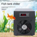 200W 60L Akvaariumi Veejahuti J&auml;tkusuutlik Jahutus Kalaakvaariumi Jahuti K&uuml;ttekeha S&uuml;steem 10-40℃ P&uuml;siva Temperatuuri Seade
