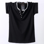 Suvised l&uuml;hikeste varrukatega T-s&auml;rgid Meeste Suur T-s&auml;rk Slim Fit Br&auml;ndi Puuvillane vabaaja Suurem&otilde;&otilde;tmeline Plus Size L