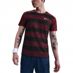 Nike Dri-FIT ADVCourt Slam L&uuml;hikeste varrukatega Tennises&auml;rk Meeste &uuml;laosad S&uuml;gav-Meeskondlik-Punane Valge FZ6935-619 L