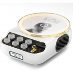 Retro Kaasaskantavad CD-m&auml;ngijad Bluetooth-k&otilde;laritega, FM-raadio, &Ouml;&ouml;lamp, LCD-ekraan, 4000 mAh aku, Kahekordsed k&otilde;larid Toetavad USB/AUX/Type-C
