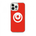 Coque iPhone - Tunisie - iPhone 13 Pro Max - Souple - Mitmev&auml;rviline - Disain Drapeau