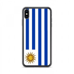 Coque iPhone - Uruguay - XS Max - Souple - Mitmev&auml;rviline - Disain Drapeau