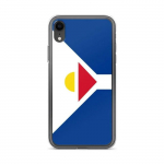 Coque T&eacute;lephone Drapeau Saint-Martin (Antillid fran&ccedil;aises) - iPhone XR