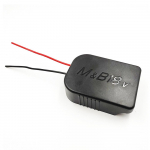 18 V akuadapterid Makita&Boschi toitepistiku adapteri dokihoidja jaoks koos 12 AWG juhtmega pistikutega Power Black Poland