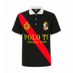 RogueWave Meeste Polo S&auml;rk Tikand &Otilde;mblus V&auml;rvikontrast Klassikaline Mood Originaalne Disain Polo Krae Puuvill Hingav XS-7XL XS