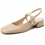 Elegantsed Naiste Sandaalid Suvekingad 2024 Slingback Kinnine Ninasosa Madal Kont Nude Naiste Peo Tantsu Pulmakindad Suur Suurus Vabaaja 34