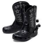 Crocs &uuml;marne otsaga teksasest klassikaline teksap&uuml;ksisaabas unisex 'Must' 36-37 must