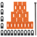 V&auml;rvitu Liimiga T&otilde;mbamise Klapid T&ouml;&ouml;riistakomplekt Auto M&otilde;lgiparandust&ouml;&ouml;riistad Oranž M&otilde;lgit&otilde;mbaja Komplekt Autole V&auml;rvitu M&otilde;lgiparandust&ouml;&ouml;riist