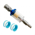 Oil Water Separator 1/4 inch NPT Moisture Includes 2 PTFE Tapes Protect Pneumatic Tools Style A