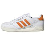 Adidas Continental 80 Stripes Valge Oranž Rush Unisex Tossud Pilvevalge Mahedavalgus GZ6267 36
