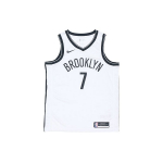 Nike Brooklyn Nets Kevin Durant Number 7 Korvpalli treeningvest Meeste Topid Valge CW3584-108 XXL