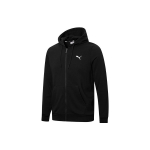 Puma Ess Logo Solid kapuutsiga jakk meestele pealisr&otilde;ivad must 848732-01 S