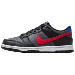 Nike Dunk Low GS Must Punane Sinine Laste tossud University-Red Valge Racer-Blue FV0373-001 37.5