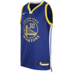 Nike laste korvpallis&auml;rk Golden State Warriorsi V-kaelusega, v&auml;rviliste t&auml;htedega, numbritega, varrukateta, kiiresti kuivavate laste s&auml;rgid FZ0867-495 XL