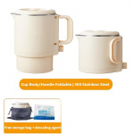 600W Kaasaskantav Multifunktsionaalne Kokkupandav Veekeetja V&auml;lireis Elektrotermiline Tass &Uuml;hiselamu Majapidamine Kiirnuudlipott