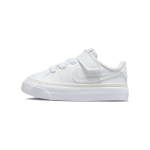 Nike Court Legacy TD Nahast libisemiskindlad l&ouml;&ouml;gisummutavad madalad tossud Beebitossud Valge DA5382-114 23.5 white