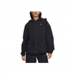 Nike Sportswear Kootud logoga kapuutsiga vabaaja jope naistele &Uuml;ler&otilde;ivad Must FN3669-010 M