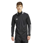 Adidas Sereno Aero Lady L&otilde;ikega Kitsas Treeningjakk KNA80 Suurus 2XL 3-triibuline Meeste Must/Valge (IR9746)
