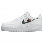 Nike Air Force 1 Low Multi Swoosh Valge Must Tossud FN7807-100 36