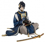 Minna no Kuji Touken Ranbu ONLINE Stopper no Jin 10. aastap&auml;ev A-auhind Nuudistoppari figuur Mikazuki Munechika ~Nuudid edasi~ sinine