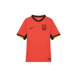 Nike 2024/25 Hooaeg Hiina Meeskond Koduv&auml;ljaku F&auml;nni Versioon Mugav Kiiresti Kuivav L&uuml;hikeste Varrukatega Jalgpalli S&auml;rk Meeste s&auml;rk Kirglik-Punane FJ4280633 S