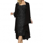 Naiste &uuml;hev&auml;rviline alusseelik, 1-osaline Elegantne lillemustriline naiste kleit Ilus moodne peokleit XL hall