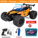Kaugjuhitav auto RC Drift Racing 1:16 S&otilde;iduk Maastikul Alumiinium 2.4G Raadio Kiire Veoautod LED Valgusega Ronimine Kingitus Laps M&auml;nguasi
