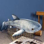 Simuleeritud mereliik vaalhai nukk pehme m&auml;nguasi vaalhai nukk laste rahustav nukk 60cm（0.35kg）
