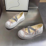 Satiinpaelaga platvorm Mary Jane naiste kingad Mugavad Uued Ristrihmaga &Uuml;mara ninaga Naiste Loaferid Vabaaja Peales&otilde;idetavad Mary Jane &Uuml;ksikud Kingad 35 hall v&auml;rv