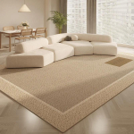 Kaasaegne Minimalistlik Vaip Eriti Suur Pehme Libisemiskindel Vaip Mustust H&uuml;lgav Luksuslik P&otilde;randamatt Elutoa Magamistoa Vaibad 80*120cm