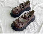 Moodsad Naiste Lamedad Mary Jane Kingad S&uuml;gis Mugavad Madalad Lolita Mokassiinid Kingad Uus 2024 Trend Mood Kleit Vabaaja K&otilde;ndimine Femme Zapatos 35 beež