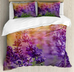 Lavendli tekikoti komplekt,Pastellsinine Pruudiklassika Disain &Otilde;rn Lilleprindiga Pulmade Kaunistus Voodipesukomplekt,Violetne Valge Roosa 70x133cm