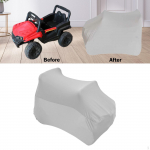 on Toy Car Cover Dustcover Dustproof Outdoor Protection Wrapper for Garden Courtyard Patio Gray 80x50x26cm