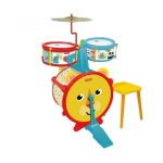 CLAUDIO REIG - Batterie sans Fil Fisher Price avec Banquette, Multicolore () - 2729