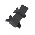 Autotarvikud Rooli perforeeritud nahast kate Skoda Octavia Fabia 2004 - 2009 Superb Roomster 2006 2007 jaoks must