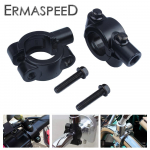 Paar 7/8 22mm mootorratta juhtraua peegli kinnitusklamber alumiiniumist 8mm/10mm tahavaatepeegli kinnituse hoidiku adapter rolleri jaoks 10mm Black Color